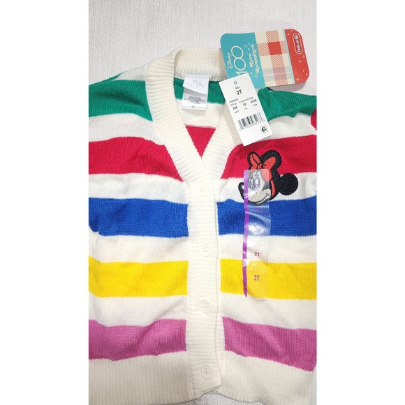 Minnie mouse sweater girls toddler size T2 - Picture 3 of 6